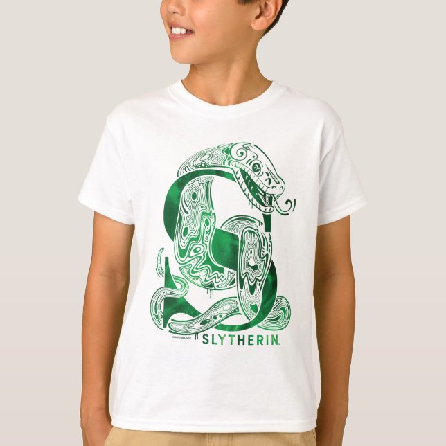 Harry Potter Aguamenti SLYTHERIN™ Graphic T-Shirt (Vorderseite)