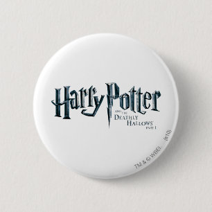 Harry Potter and the Deathly Hallows Logo 1 2 Button