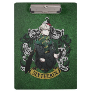 HARRY POTTER™ Anime Draco Malfoy House Wappen Klemmbrett