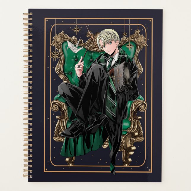 HARRY POTTER™ | Anime Draco Malfoy sitzend Planer (Vorderseite)