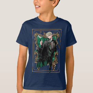 HARRY POTTER™   Anime Draco Malfoy sitzend T-Shirt