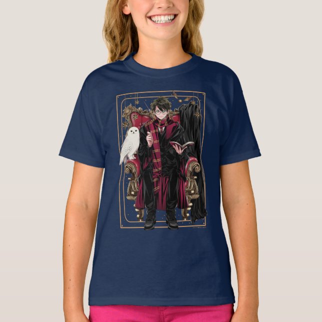 HARRY POTTER™ | Anime HARRY POTTER™-Sitze T-Shirt (Vorderseite)