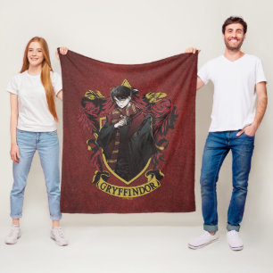 HARRY POTTER™ Anime HARRY POTTER™ Wappen Fleecedecke