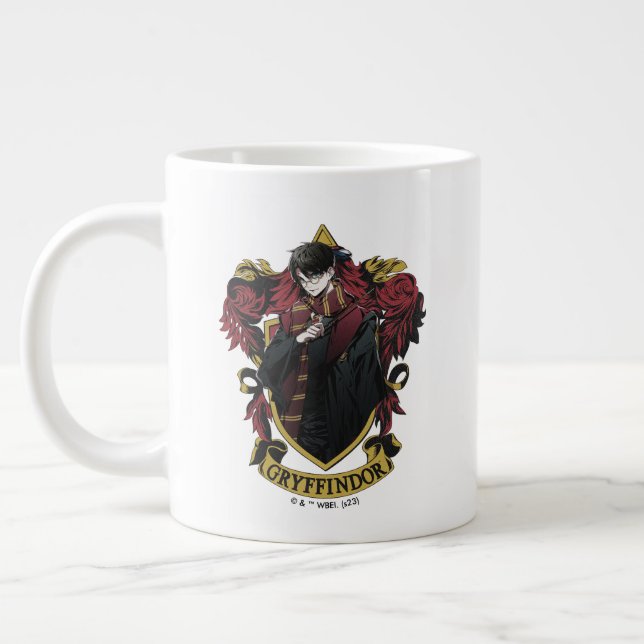 HARRY POTTER™ | Anime HARRY POTTER™ Wappen Jumbo-Tasse (Links)