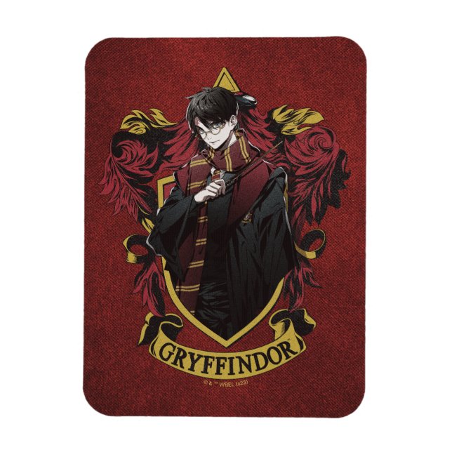 HARRY POTTER™ | Anime HARRY POTTER™ Wappen Magnet (Vertikal)