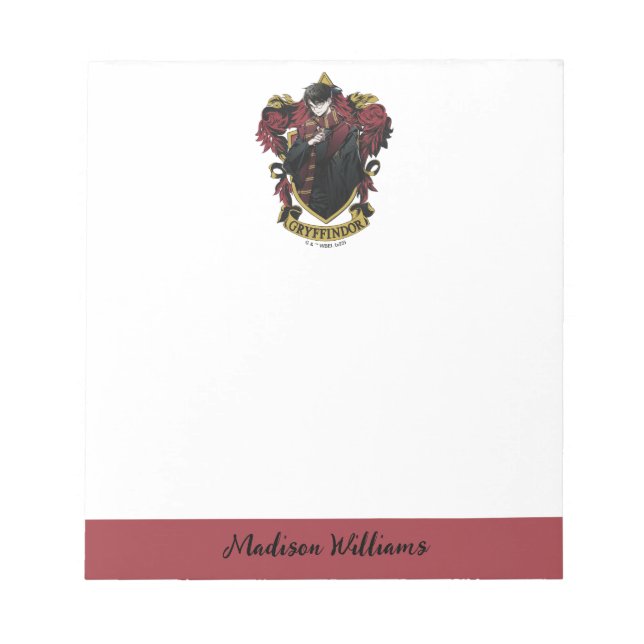 HARRY POTTER™ | Anime HARRY POTTER™ Wappen Notizblock (Vorderseite)