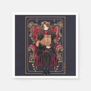 HARRY POTTER™   Anime Hermione Granger Seated Serviette