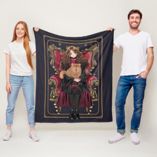 HARRY POTTER™ Anime Hermione Granger Sitzplatz Fleecedecke