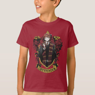 HARRY POTTER™   Anime Ron Weasley Haus-Wappen T-Shirt