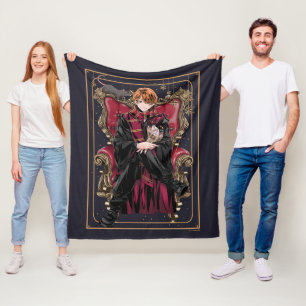 HARRY POTTER™ Anime Ron Weasley Sitzplatz Fleecedecke