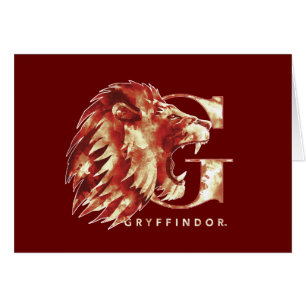 Harry Potter   Aquarelle Lion GRYFFINDOR™