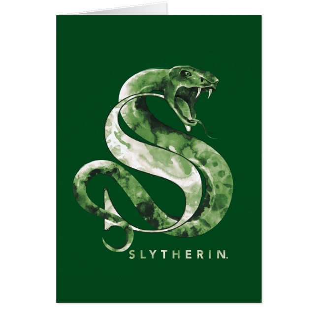 Harry Potter | Aquarelle SLYTHERIN™ (Devant)