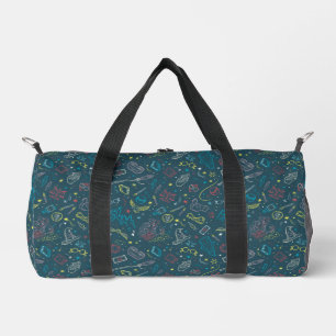 HARRY POTTER™ Artifakt Line Art Muster Duffle Bag