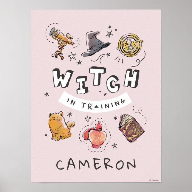 HARRY POTTER™ | Ausbildung der Hexe Poster (Vorne)