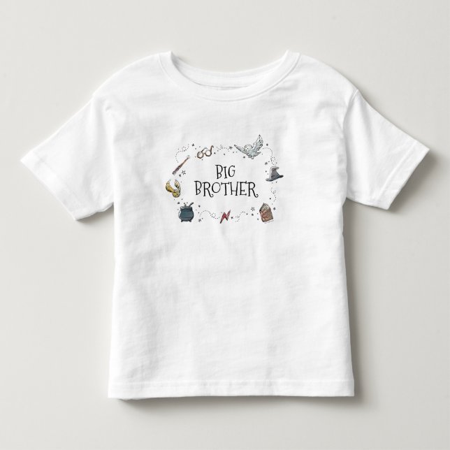 Harry Potter Baby Shower | Big Brother Kleinkind T-shirt (Vorderseite)