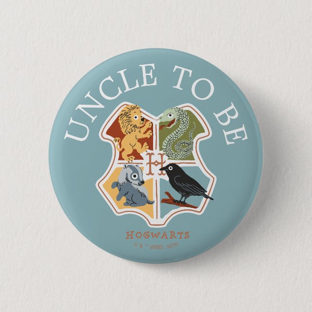 Harry Potter Baby Shower | Zu liefernde Einheit Button (Vorderseite)