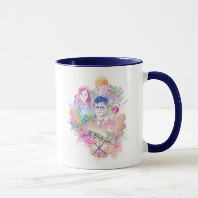 Harry Potter-Bann | Harry, Hermione u. Ron Waterc Tasse (Rechts)