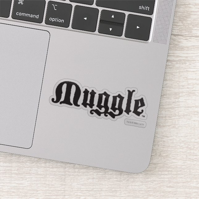 Harry Potter-Bann | Muggle Aufkleber (Detail)