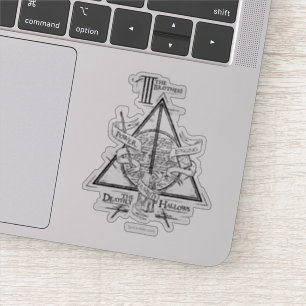 Harry Potter-Bann TOTEN HEILIGT Grafik Aufkleber