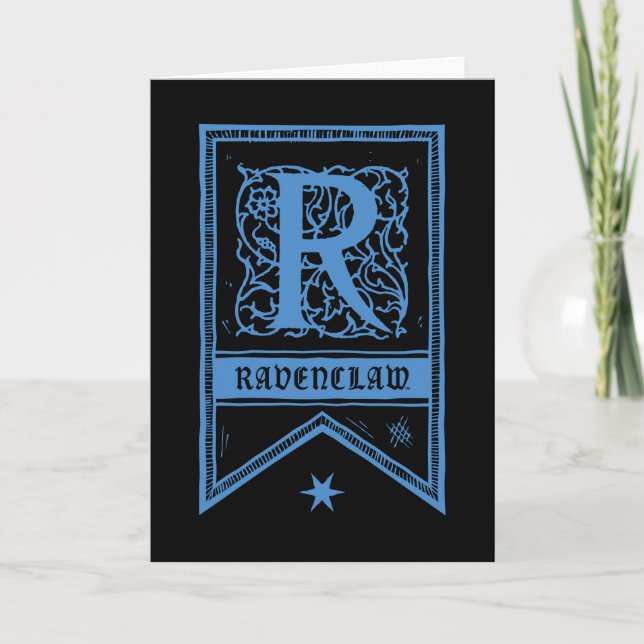 Harry Potter | Bannière de monogramme de Ravenclaw (Devant)