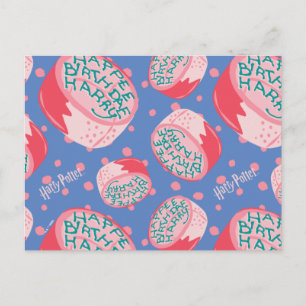HARRY POTTER™ Birthday Cake Pattern Postkarte