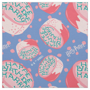 HARRY POTTER™ Birthday Cake Pattern Stoff