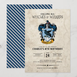 Harry Potter Birthday | Einladung von Ravenclaw