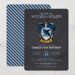 Harry Potter Birthday | Ravenclaw Chalkboard Einladung