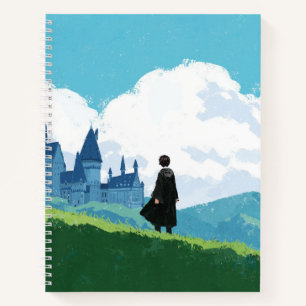 HARRY POTTER™ Blick auf Schloss HOGWARTS™ Notizbuch