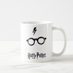 Harry Potter Blitz-Narbe und Brille Kaffeetasse