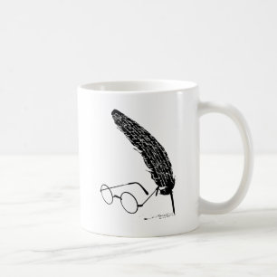 Harry Potter   Brille und Federhalter Kaffeetasse