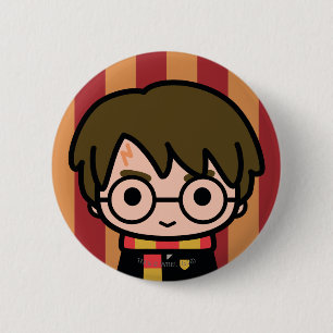 Harry Potter Cartoon Art Button