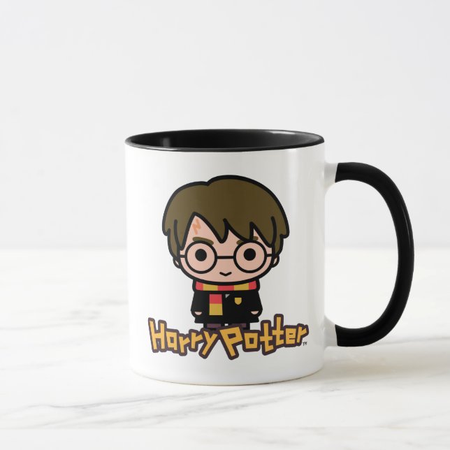 Harry Potter Cartoon Art Tasse (Rechts)