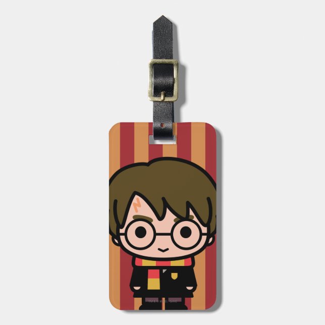 Harry Potter Cartoon Charakter Kunst Gepäckanhänger (Vorderseite vertikal)