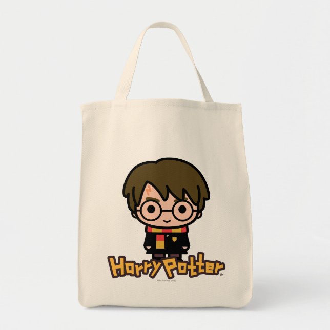 Harry Potter Cartoon-Charakter-Kunst Tragetasche (Vorne)