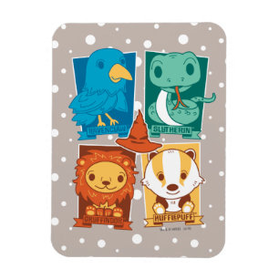 HARRY POTTER™   CARTOON HOGWARTS™ HOUSTS™ MAGNET