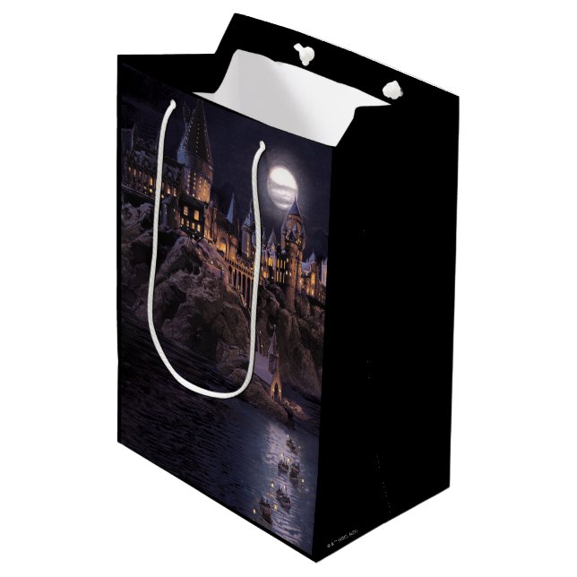 Harry Potter Castle | Großer See bis Hogwarts Mittlere Geschenktüte (Vorderseite Schrägansicht)