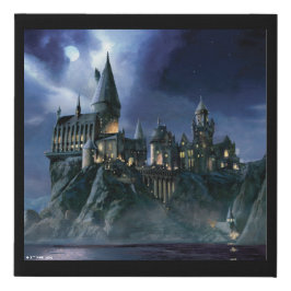 Harry Potter Castle Moonlit Hogwarts Künstlicher Leinwanddruck