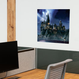 Harry Potter Castle Moonlit Hogwarts Wandaufkleber