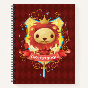 Harry Potter   Charming GRYFFINDOR™ Wappen Notizbuch