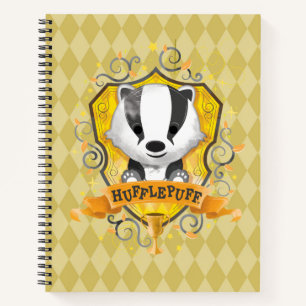 Harry Potter Charming HUFFLEPUFF™ Crest Notizbuch