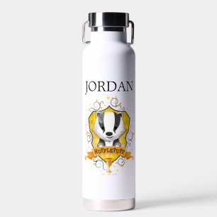 Harry Potter Charming HUFFLEPUFF Name hinzufüg Trinkflasche