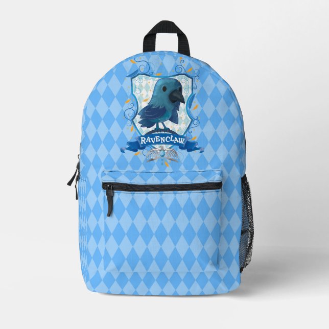 Harry Potter | Charming RAVENCLAW™ Wappen Bedruckter Rucksack (Vorderseite)
