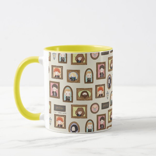 HARRY POTTER™ Chibi Bilderrahmen Muster Tasse (Links)