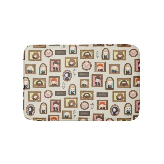 HARRY POTTER™ Chibi Picture Frame Muster Badematte (Vorderseite)