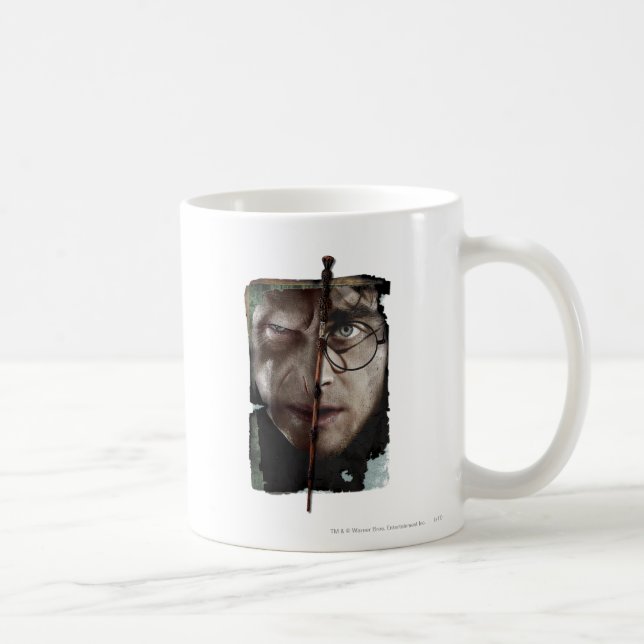 Harry Potter Collage 10 Kaffeetasse (Rechts)