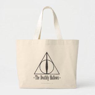 Harry Potter   Das Emblem der Toten Galgen Jumbo Stoffbeutel