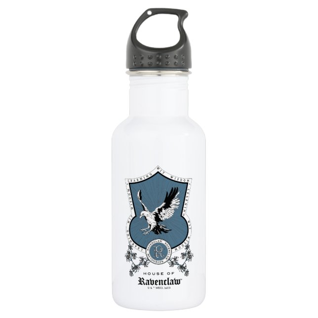 HARRY POTTER™ | Delicate Sketch RAVENCLAW™ Wappen Edelstahlflasche (Vorderseite)