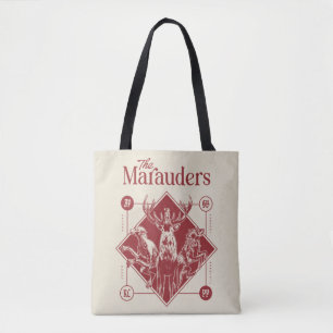 HARRY POTTER™ Die Marauder Animagus-Grafik Tasche