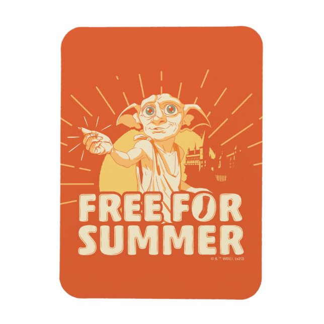 HARRY POTTER™ | Dobby Free für den Sommer Magnet (Vertikal)